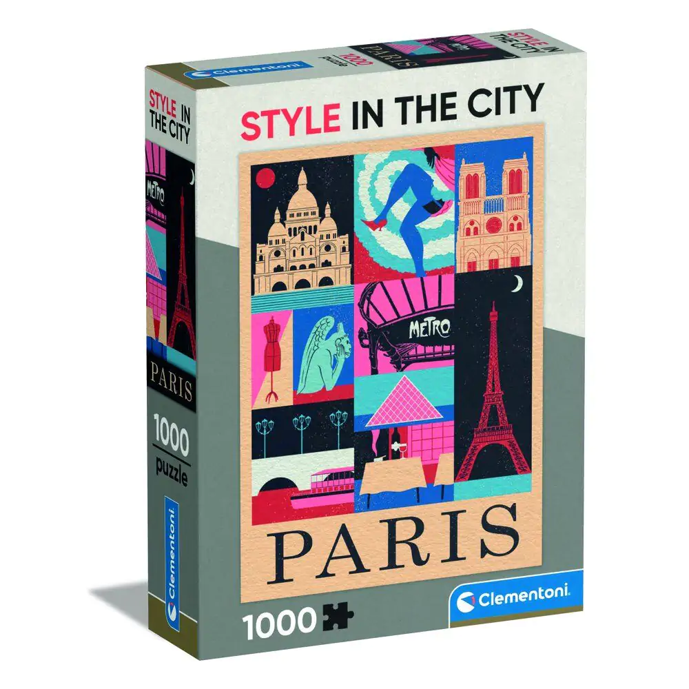 Style in the City Paris puzzle 1000ks produktová fotografia
