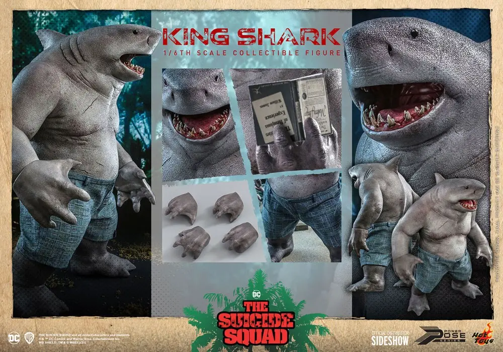 Suicide Squad Movie Masterpiece Akčná figúrka 1/6 King Shark 35 cm termékfotó