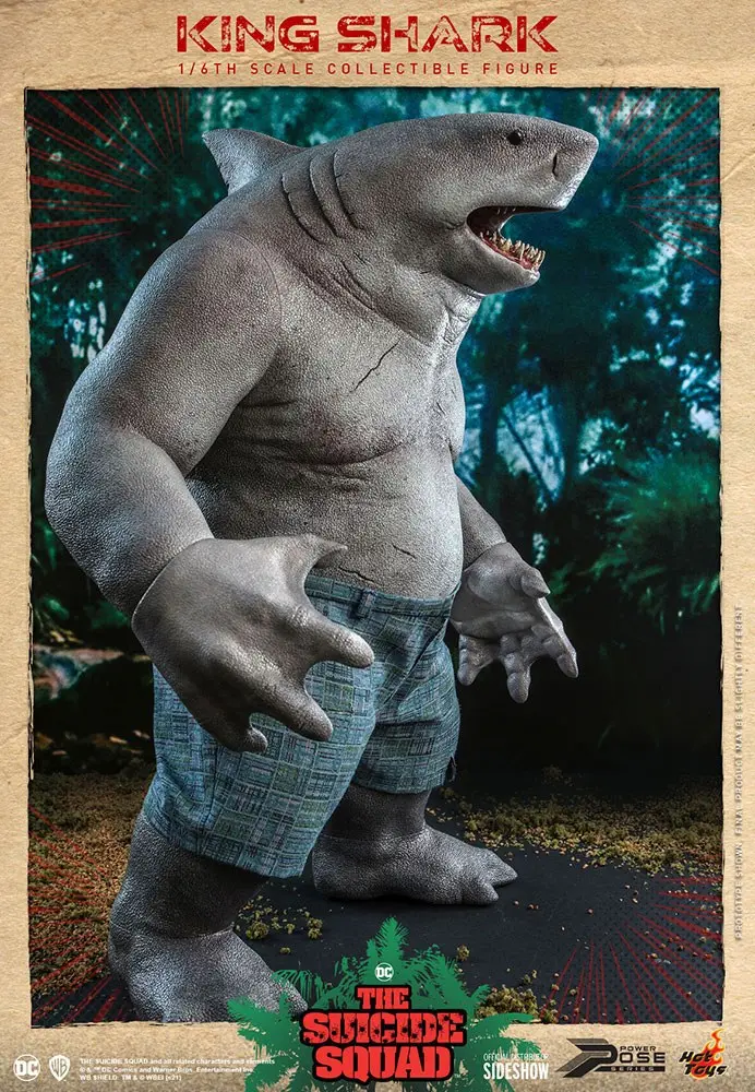 Suicide Squad Movie Masterpiece Akčná figúrka 1/6 King Shark 35 cm termékfotó