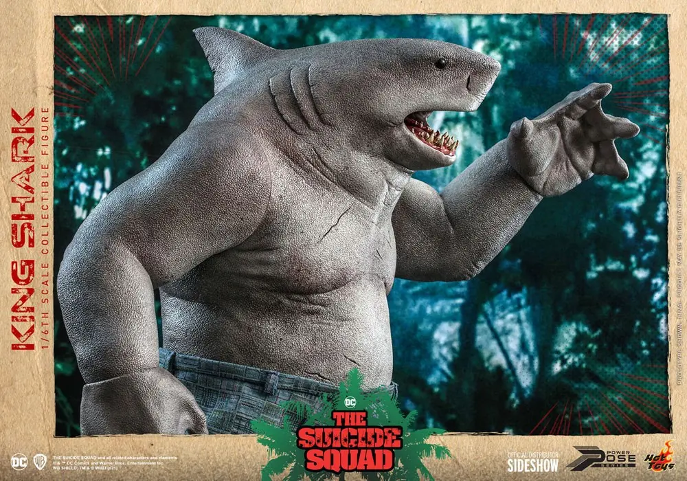 Suicide Squad Movie Masterpiece Akčná figúrka 1/6 King Shark 35 cm termékfotó