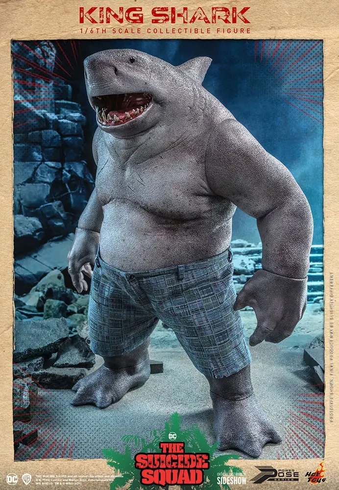 Suicide Squad Movie Masterpiece Akčná figúrka 1/6 King Shark 35 cm termékfotó