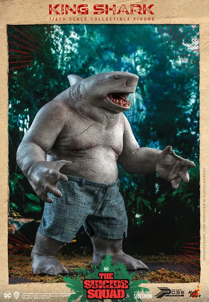 Suicide Squad Movie Masterpiece Akčná figúrka 1/6 King Shark 35 cm termékfotó