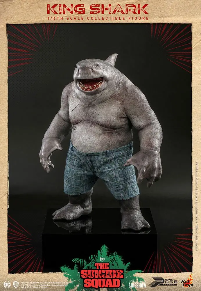 Suicide Squad Movie Masterpiece Akčná figúrka 1/6 King Shark 35 cm termékfotó