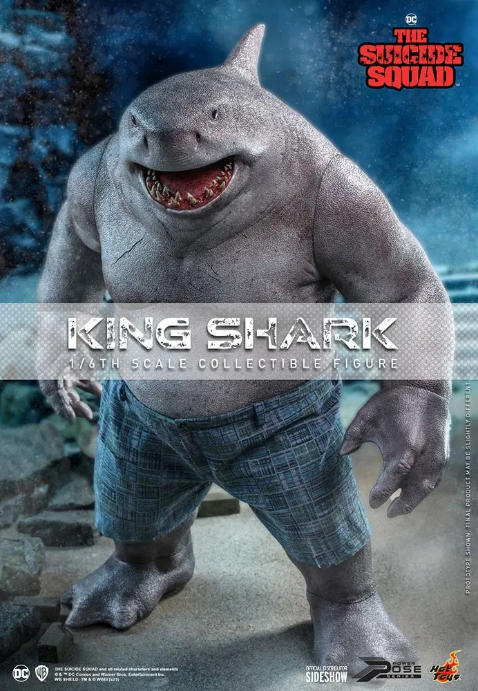 Suicide Squad Movie Masterpiece Akčná figúrka 1/6 King Shark 35 cm termékfotó