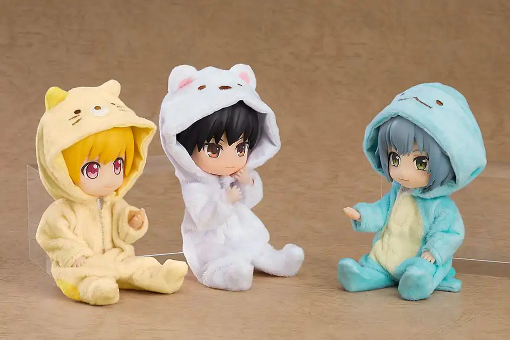 Sumikkogurashi Príslušenstvo pre Nendoroid Doll figúrky Outfit Set: Sumikkogurashi Kigurumi pyžamo Shirokuma produktová fotografia