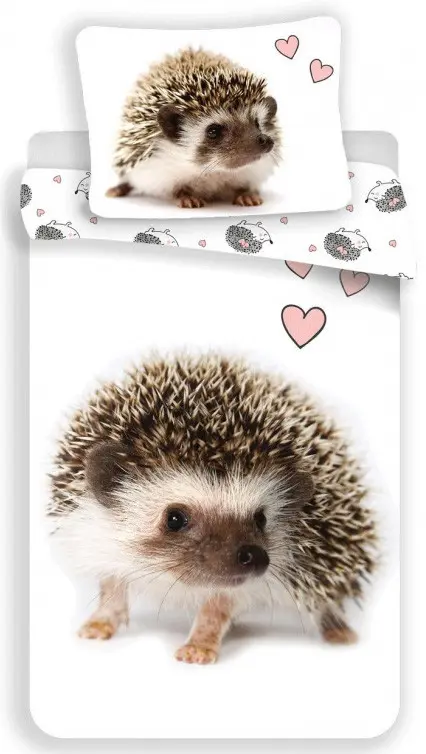 Obliečka na paplón Hedgehog 140×200 cm, 70×90 cm produktová fotografia