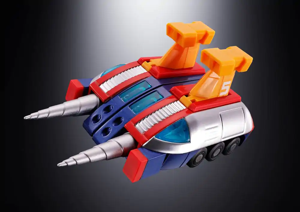 Super Electromagnetic Machine Voltes V Soul of Chogokin Diecast Akčná figúrka GX31-SP Com-Battler V Chogokin 50. výročná verzia. 25 cm termékfotó