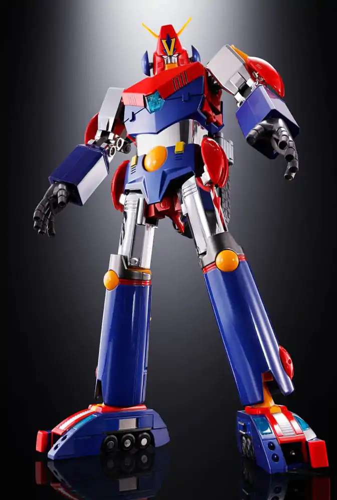 Super Electromagnetic Machine Voltes V Soul of Chogokin Diecast Akčná figúrka GX31-SP Com-Battler V Chogokin 50. výročná verzia. 25 cm termékfotó