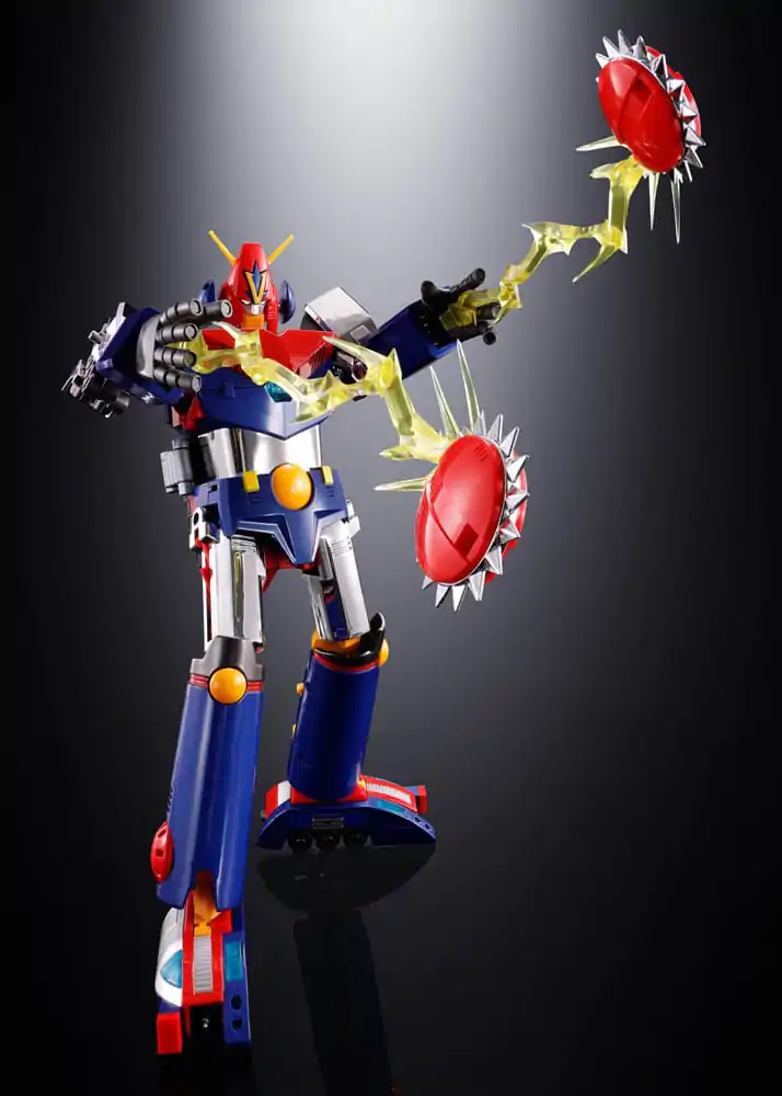 Super Electromagnetic Machine Voltes V Soul of Chogokin Diecast Akčná figúrka GX31-SP Com-Battler V Chogokin 50. výročná verzia. 25 cm termékfotó