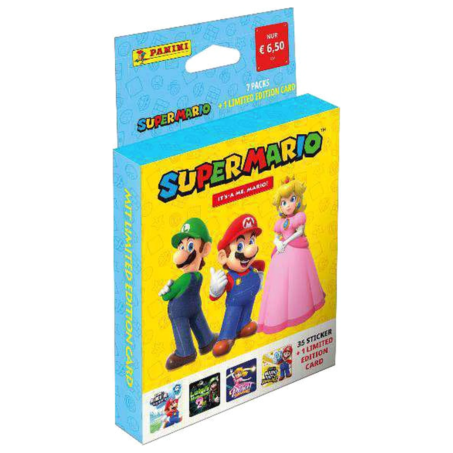 Super Mario 2 zbierka nálepiek Eco-Blister *German Version* produktová fotografia