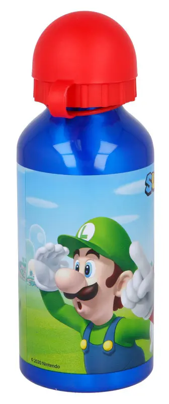 Nintendo Super Mario Bros hliníková fľaša 400ml produktová fotografia