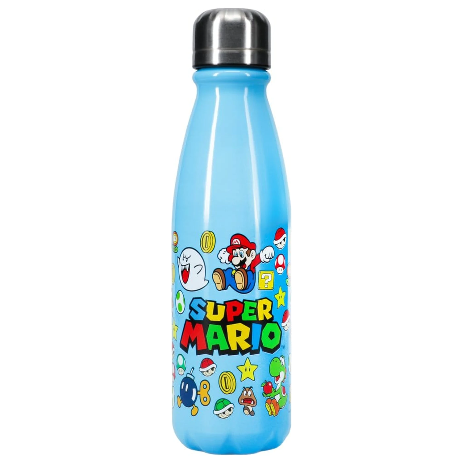 Super Mario hliníková fľaša na vodu 550 ml produktová fotografia