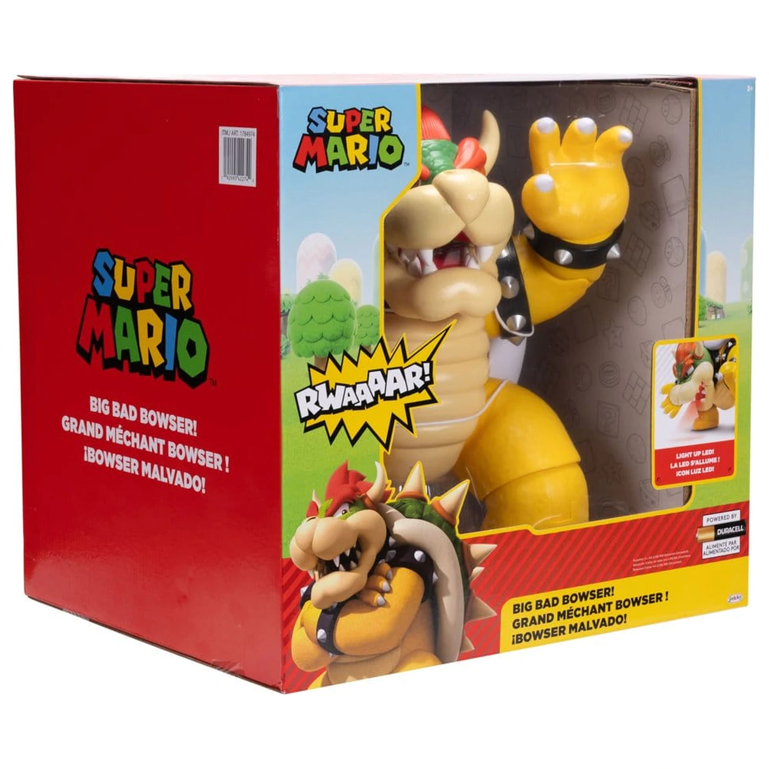 Super Mario Action Figure Big Bad Bowser 30 cm produktová fotografia