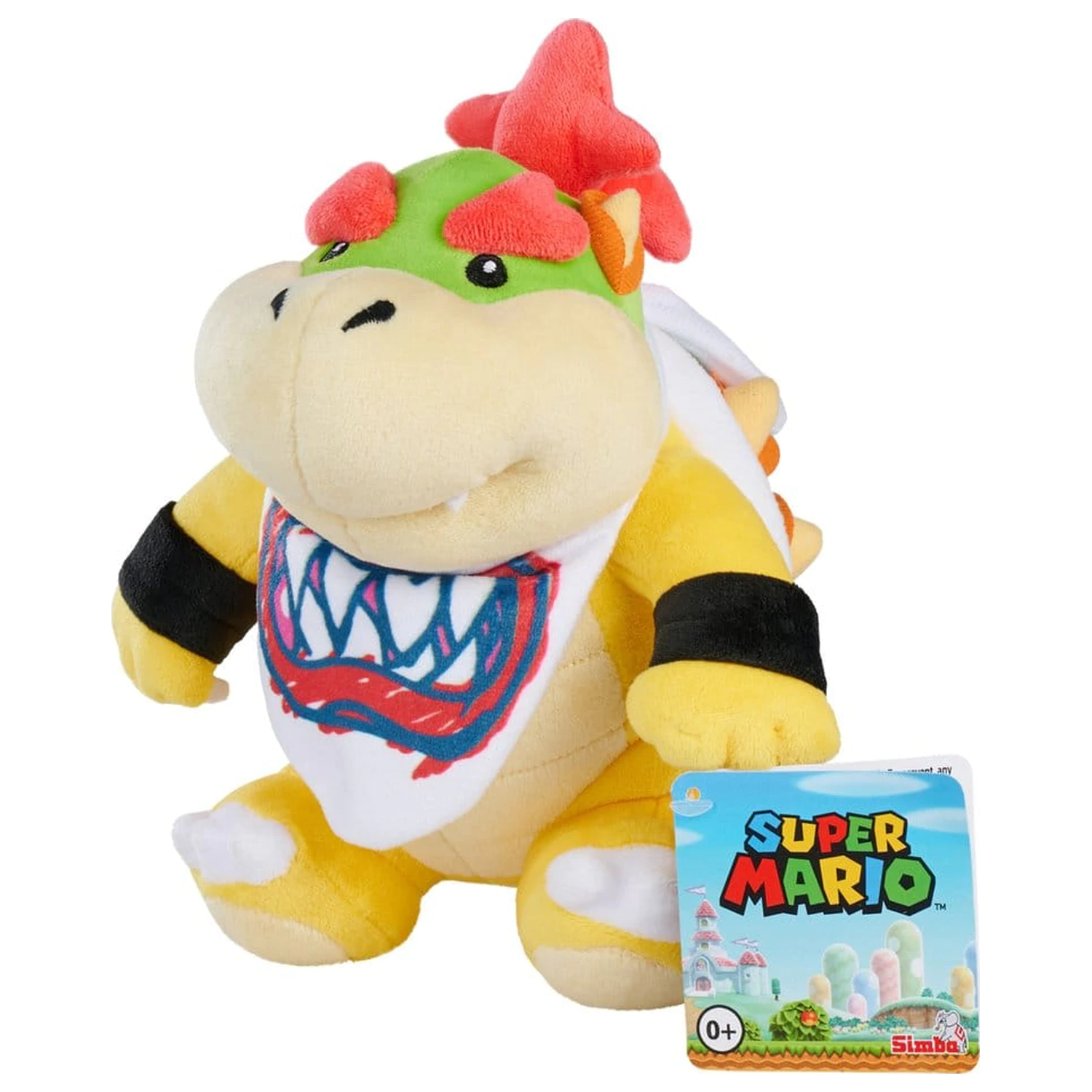 Super Mario plyšová figúrka Bowser Jr. 22 cm produktová fotografia