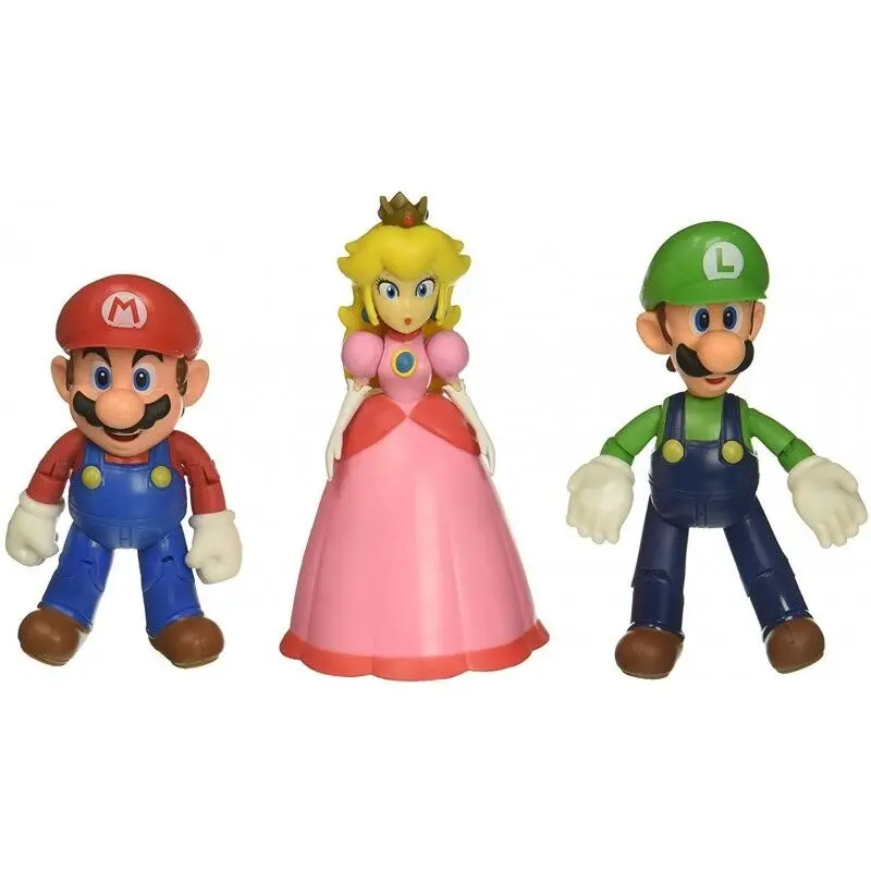 Super Mario Bros balenie 3 figúrok 10 cm produktová fotografia