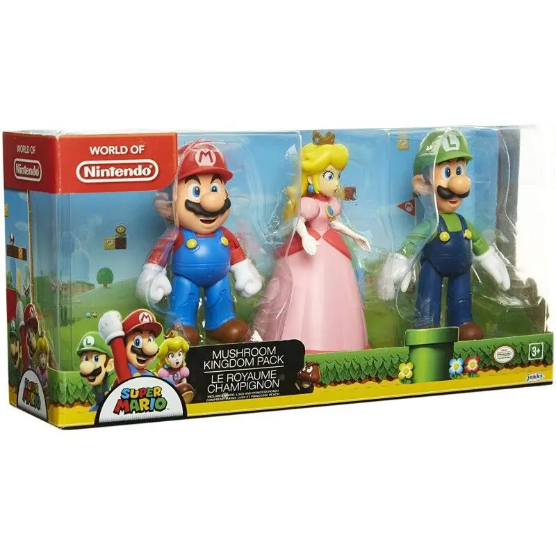 Super Mario Bros balenie 3 figúrok 10 cm produktová fotografia