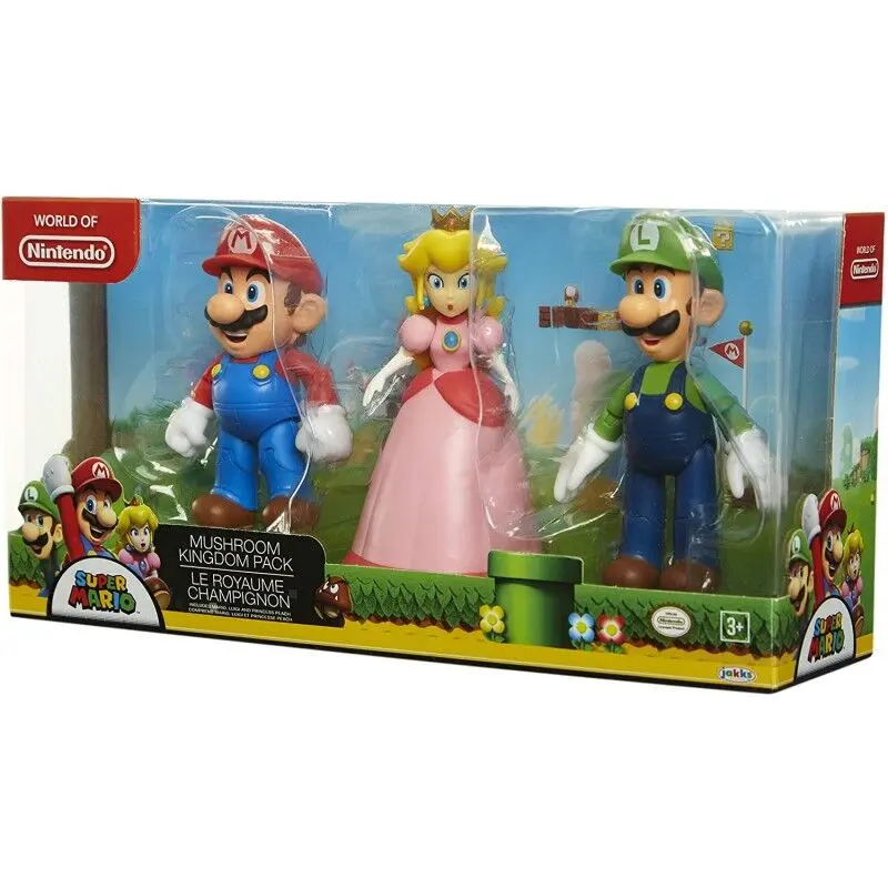 Super Mario Bros balenie 3 figúrok 10 cm produktová fotografia