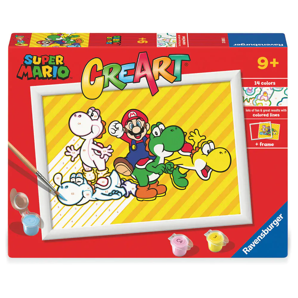 Super Mario Bros CreArt maliarska sada produktová fotografia