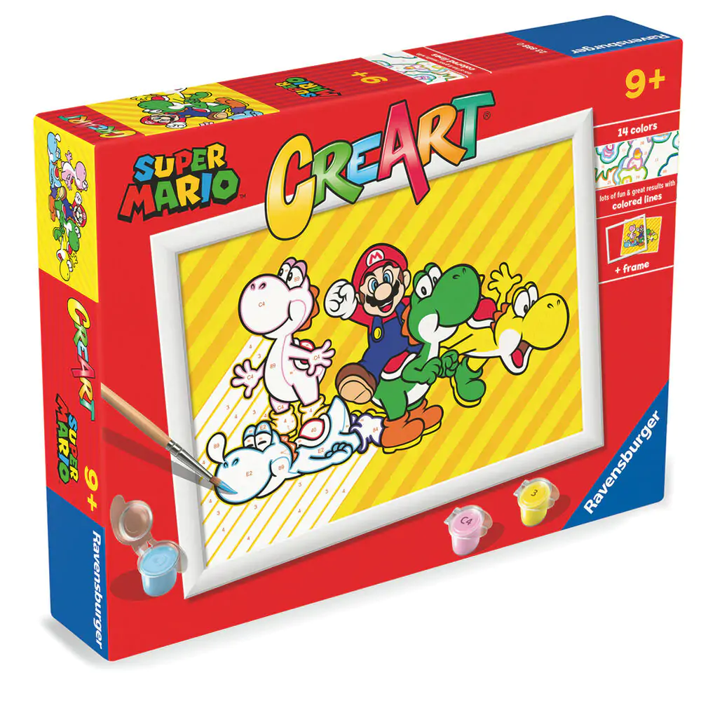 Super Mario Bros CreArt maliarska sada produktová fotografia