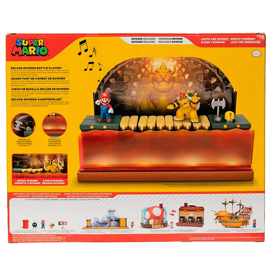 Super Mario Bros Deluxe Bowser Battle - Bowserova bitka produktová fotografia