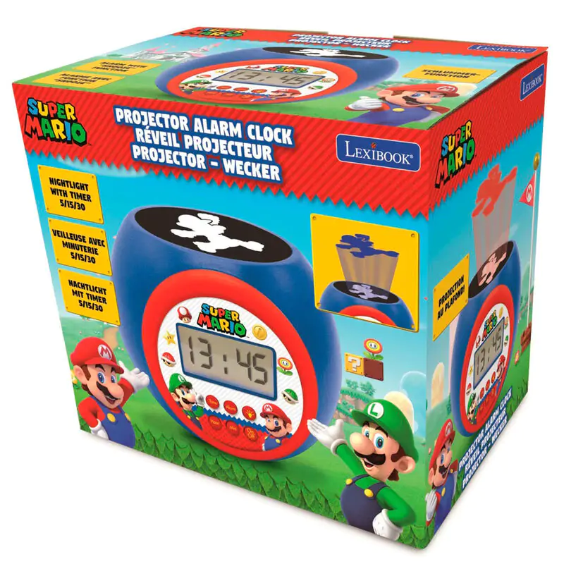 Super Mario Bros Budík produktová fotografia
