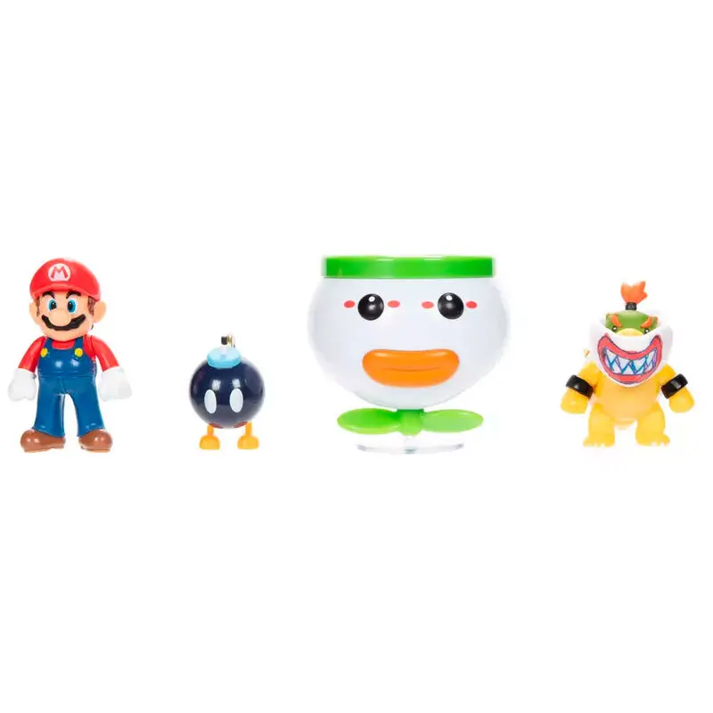 Super Mario Bros Mario a Bowser Jr. blister figúrky 6cm produktová fotografia