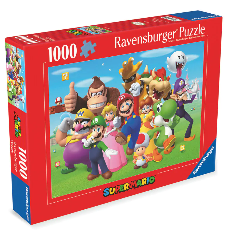 Super Mario Bros puzzle 1000 dielikov produktová fotografia