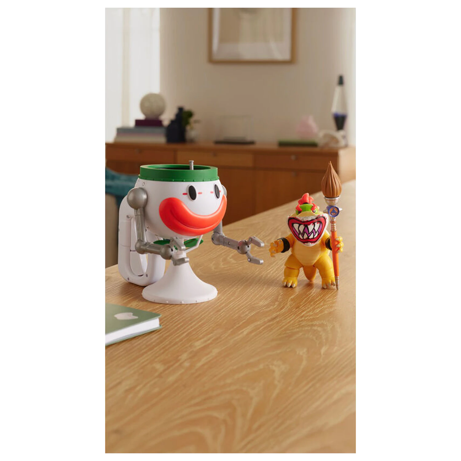 Super Mario Bros - Super Mario Galaxy Movie Bowser Jr. Clown Car figúrka produktová fotografia