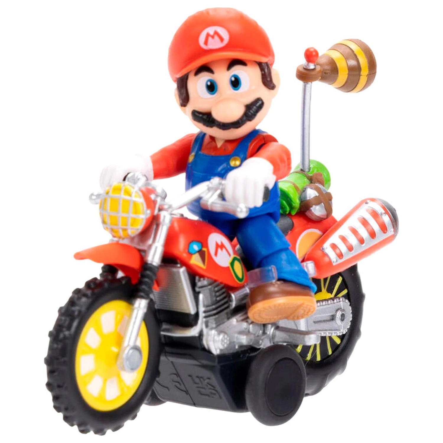 Super Mario figúrka a motocyklová hračka - Mario produktová fotografia