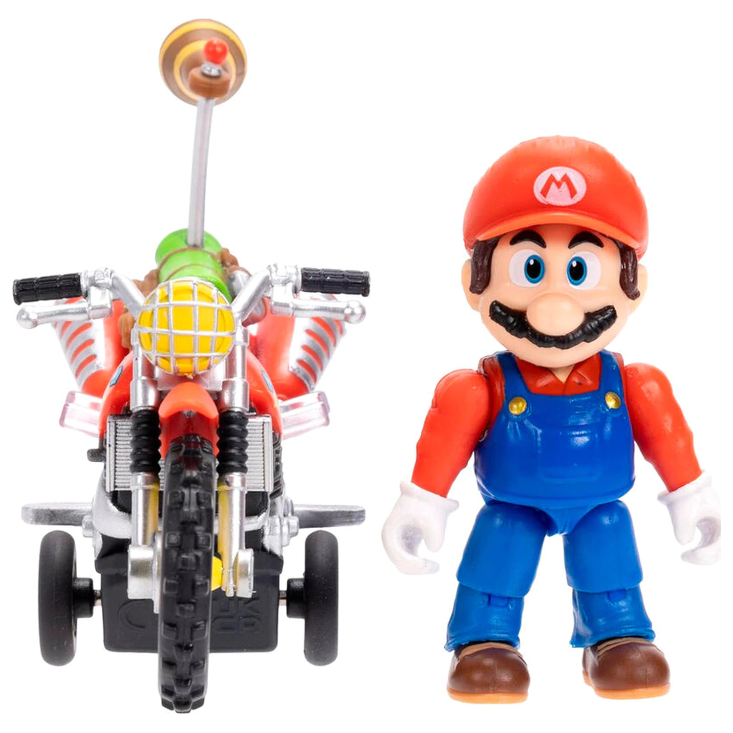 Super Mario figúrka a motocyklová hračka - Mario produktová fotografia