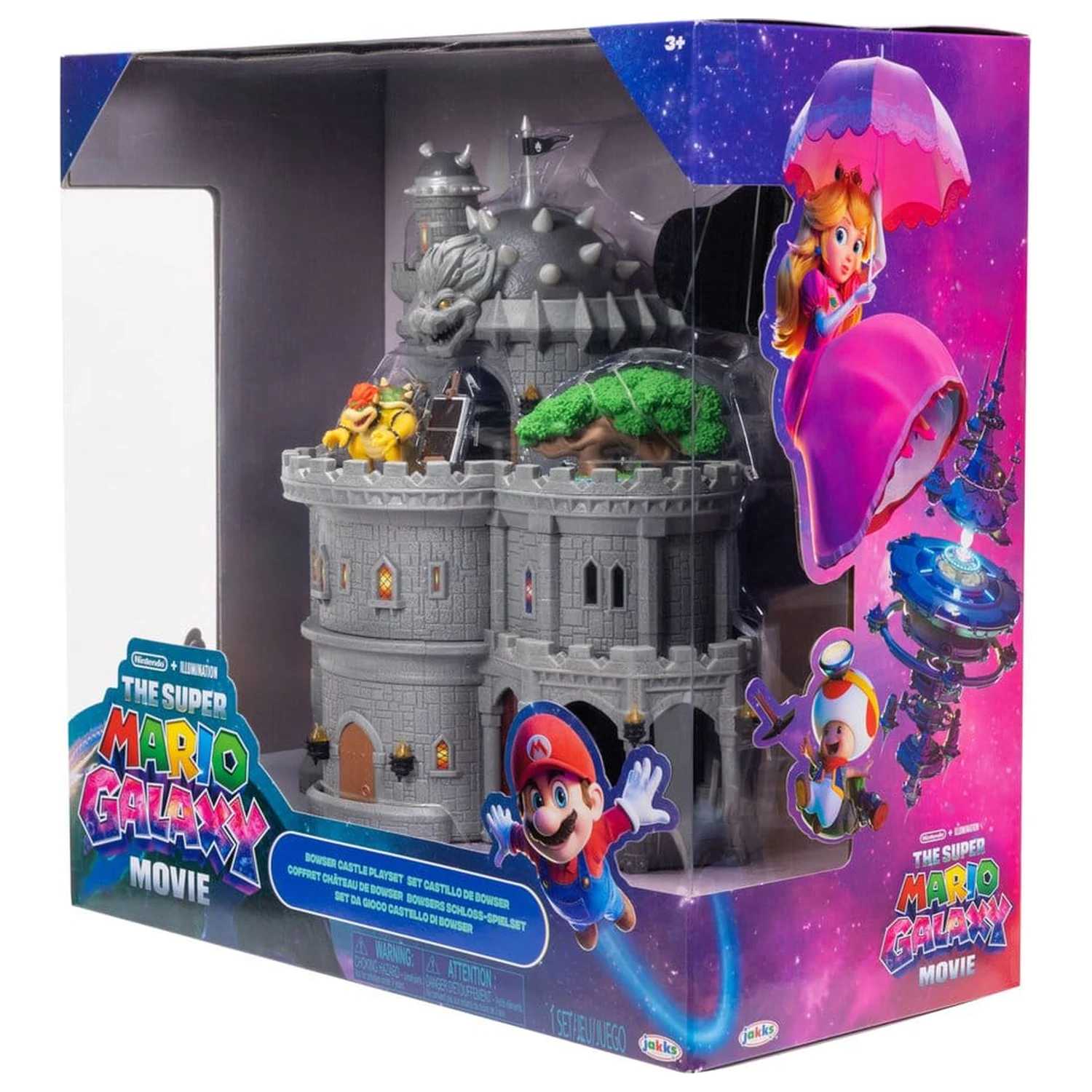 Super Mario Bros - Super Mario Galaxy Movie Playset deluxe produktová fotografia