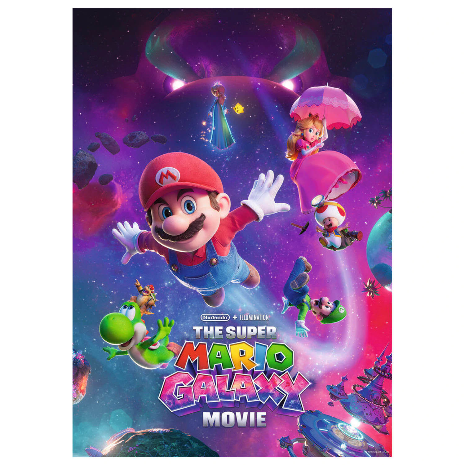 Super Mario Bros - Super Mario Galaxy Movie puzzle 1000 ks produktová fotografia