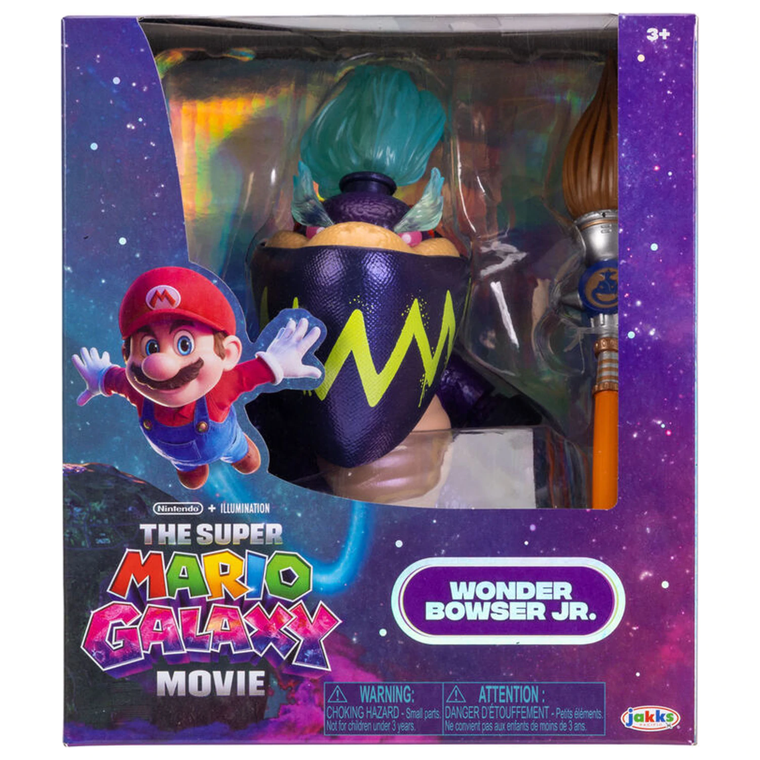 Super Mario Bros - Super Mario Galaxy Movie Wonder Bowser JR prémiová figúrka 13cm produktová fotografia