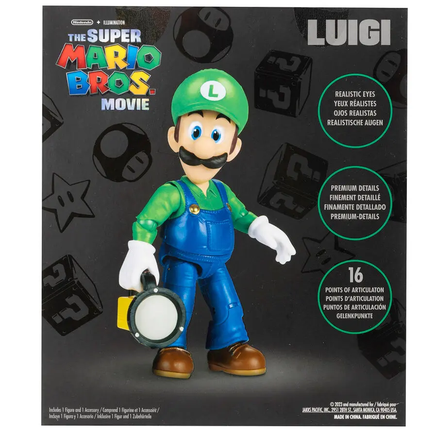 The Super Mario Bros. Movie Akčná figúrka Luigi 13 cm termékfotó