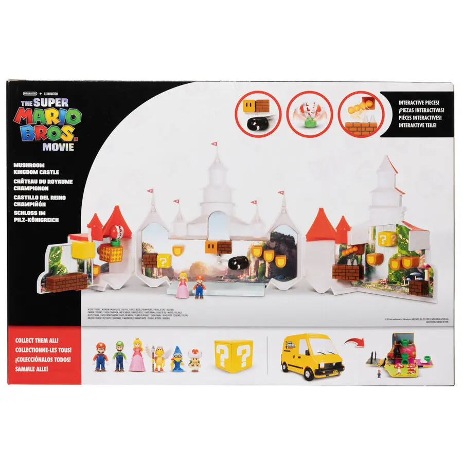 The Super Mario Bros. Movie Mini Figure Playset Deluxe termékfotó