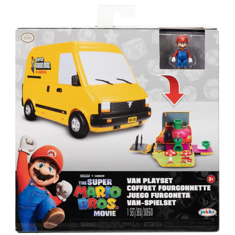 The Super Mario Bros. Movie Mini Figure hrací set Basic produktová fotografia