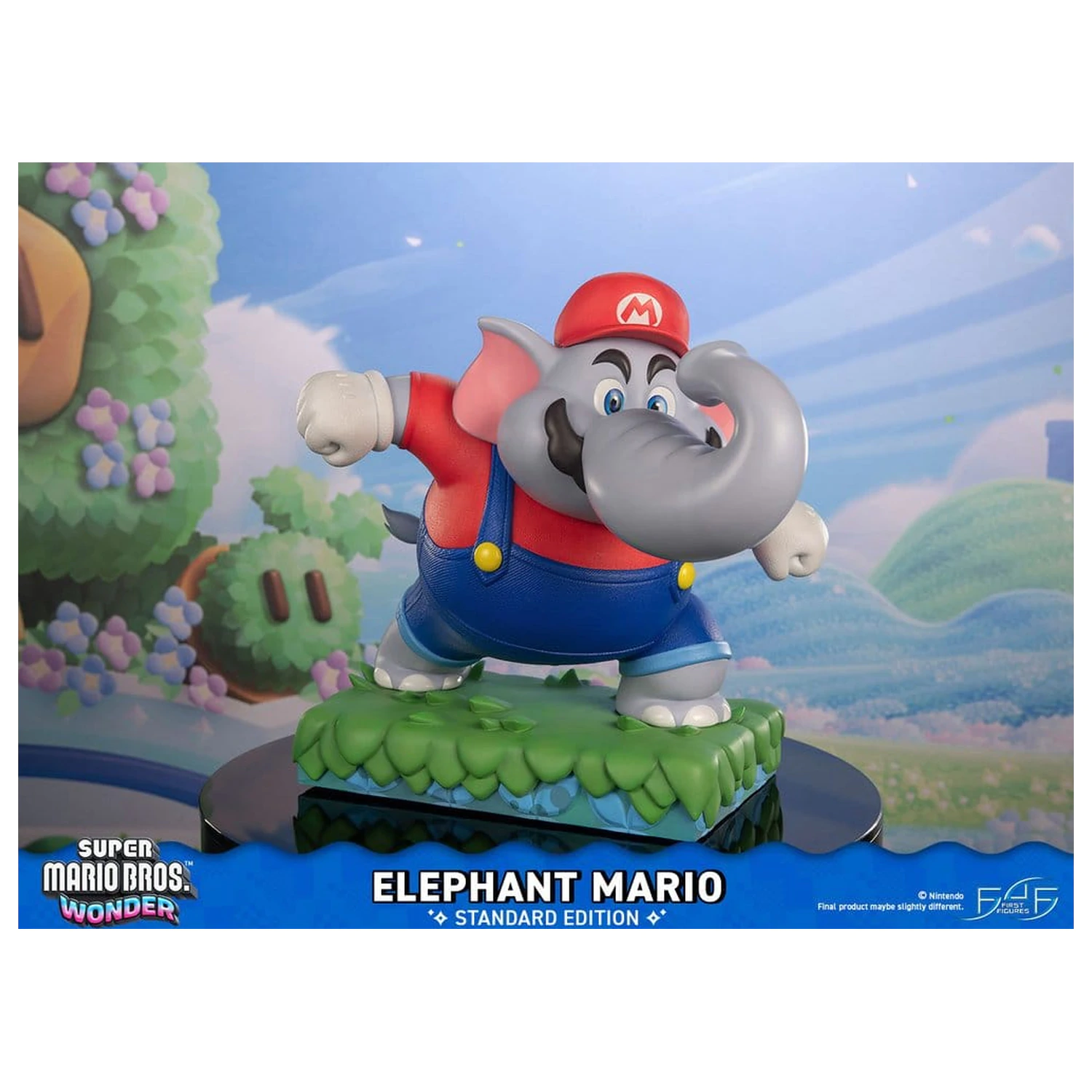 Super Mario Bros. Wonder Živicová socha Elephant Mario Standard Edition 43 cm produktová fotografia