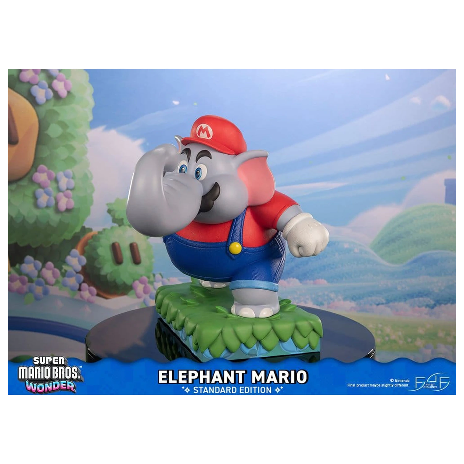 Super Mario Bros. Wonder Živicová socha Elephant Mario Standard Edition 43 cm produktová fotografia