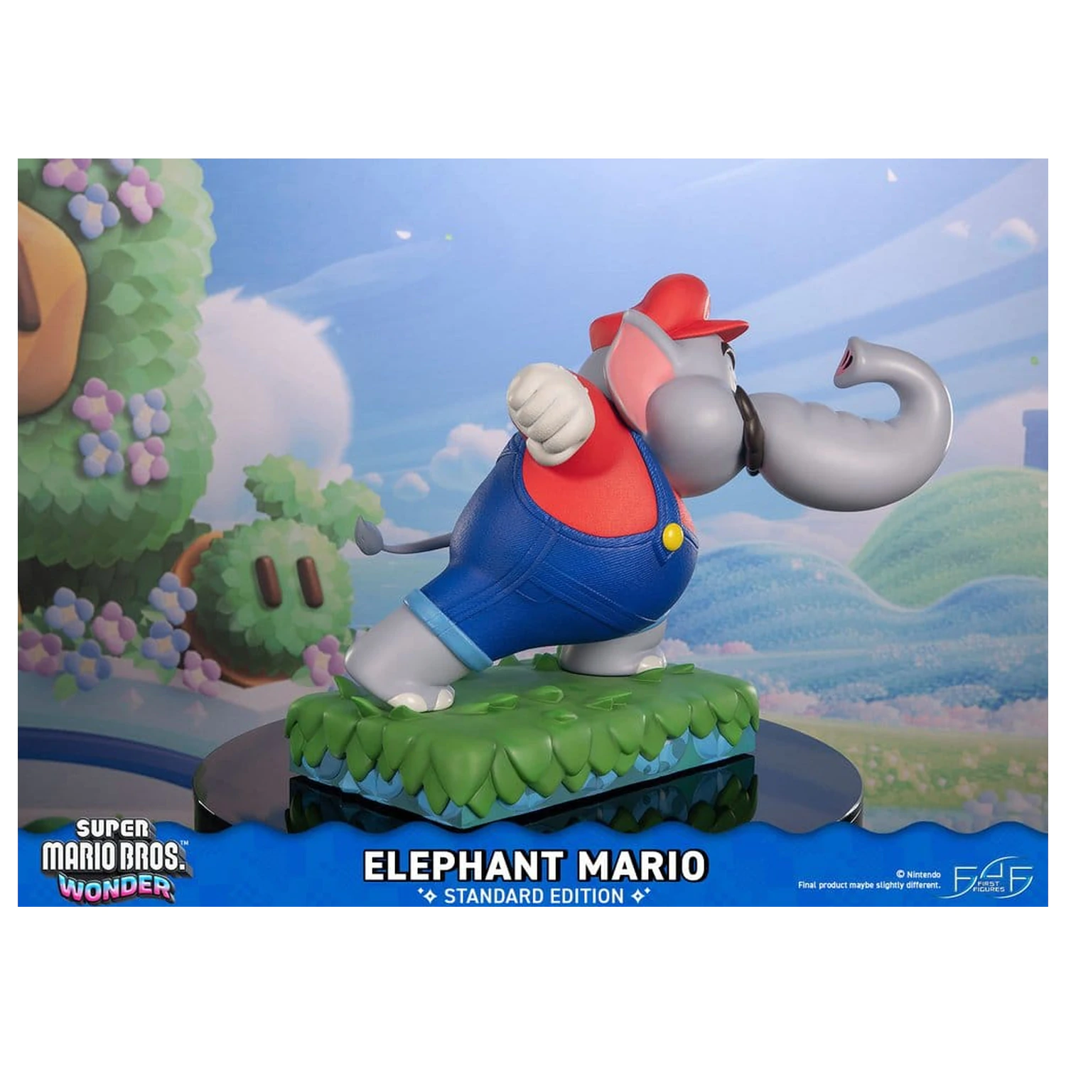 Super Mario Bros. Wonder Živicová socha Elephant Mario Standard Edition 43 cm produktová fotografia