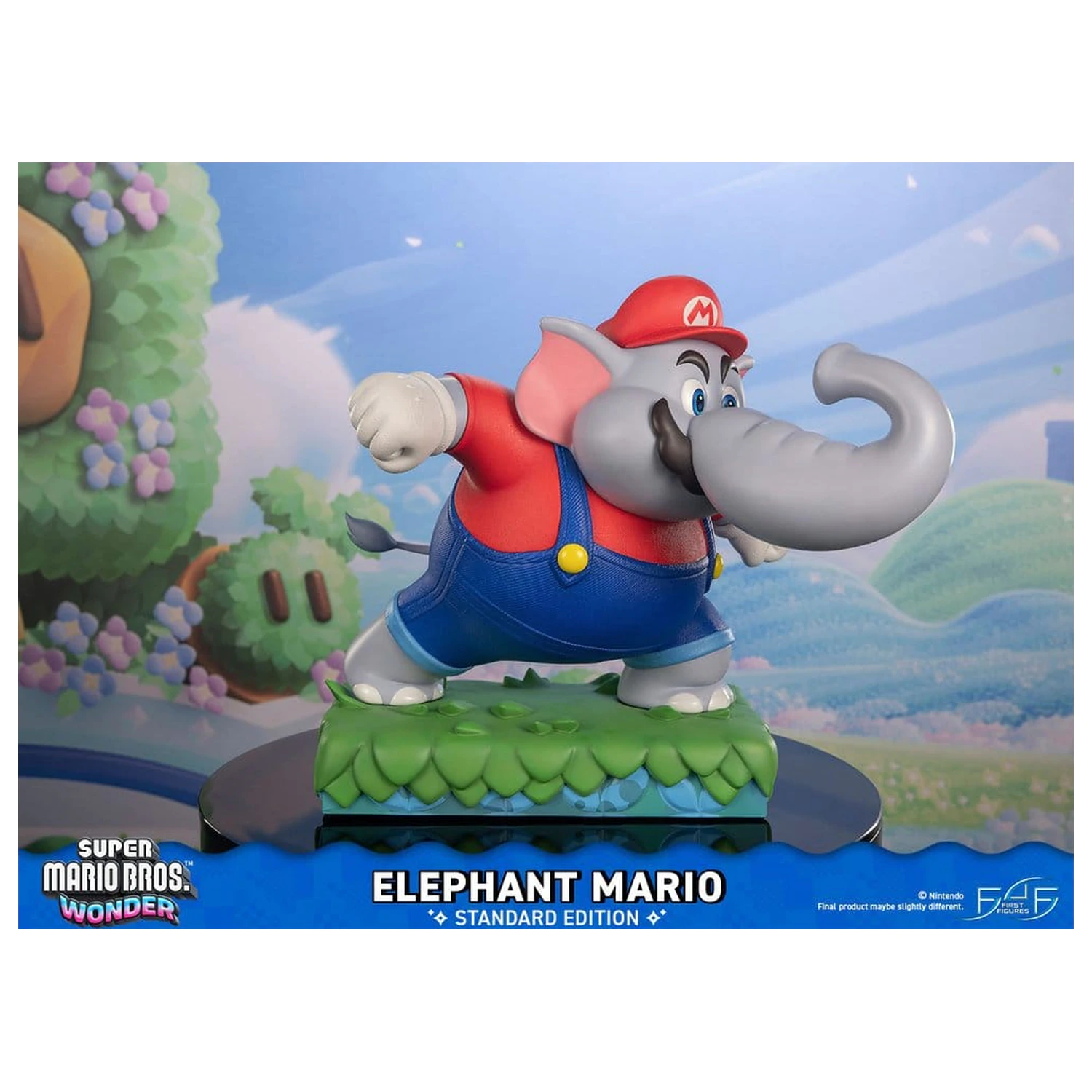 Super Mario Bros. Wonder Živicová socha Elephant Mario Standard Edition 43 cm produktová fotografia