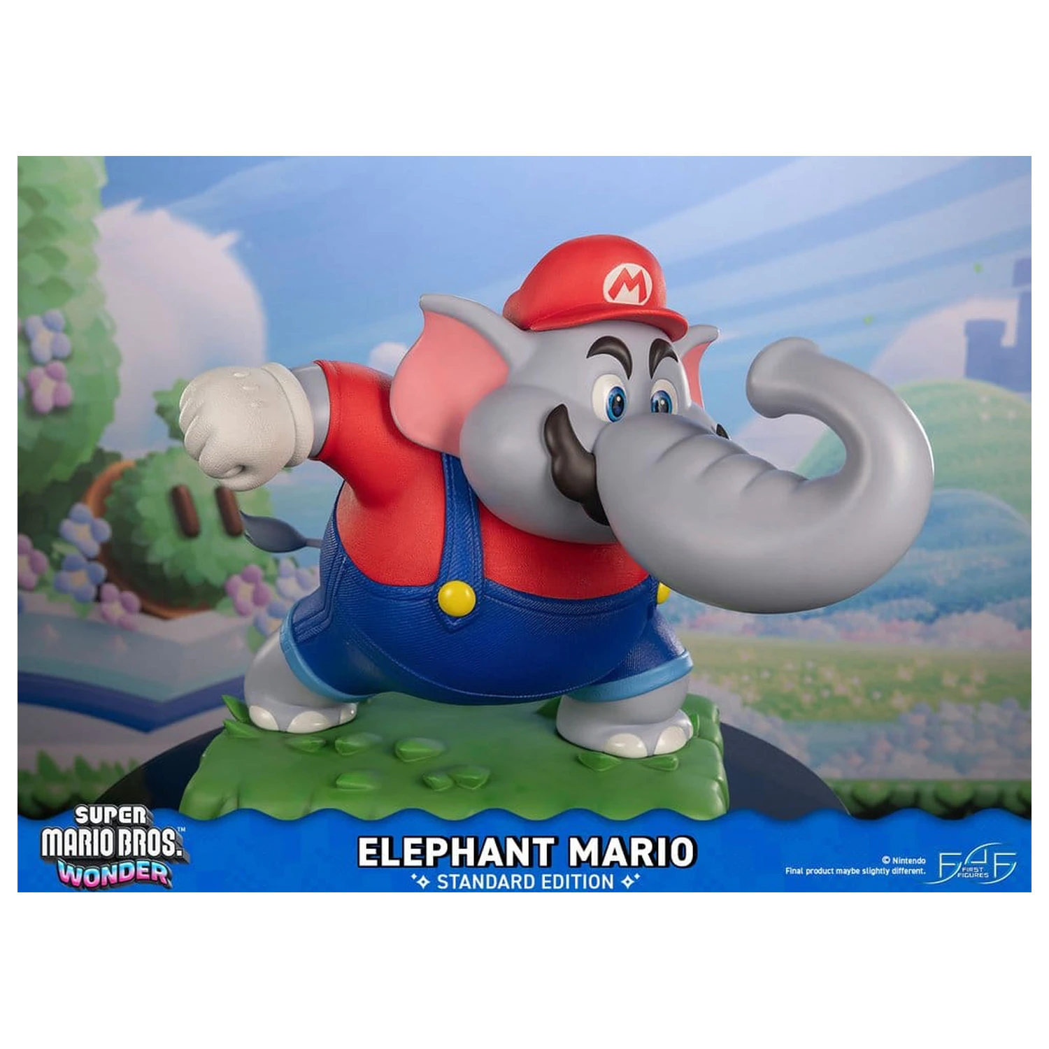 Super Mario Bros. Wonder Živicová socha Elephant Mario Standard Edition 43 cm produktová fotografia