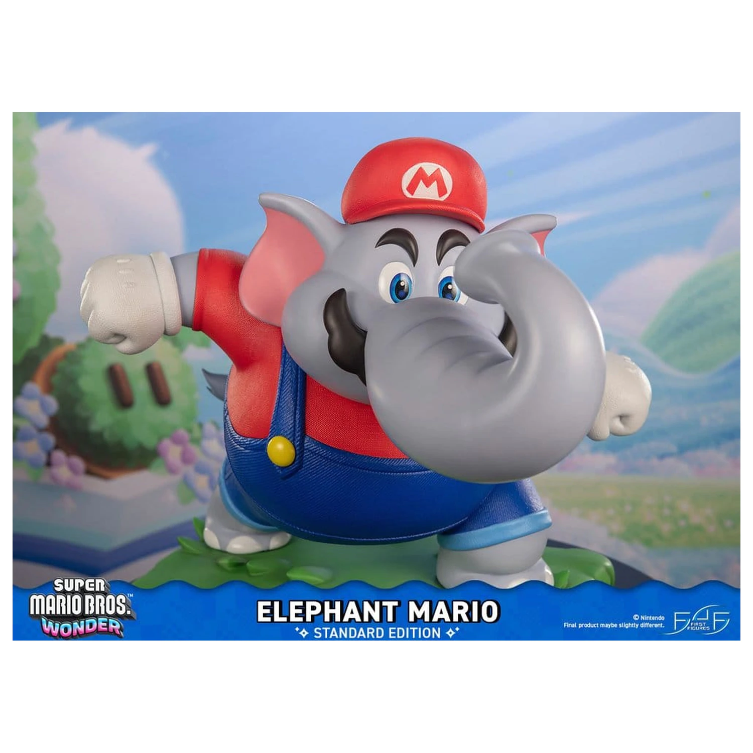 Super Mario Bros. Wonder Živicová socha Elephant Mario Standard Edition 43 cm produktová fotografia