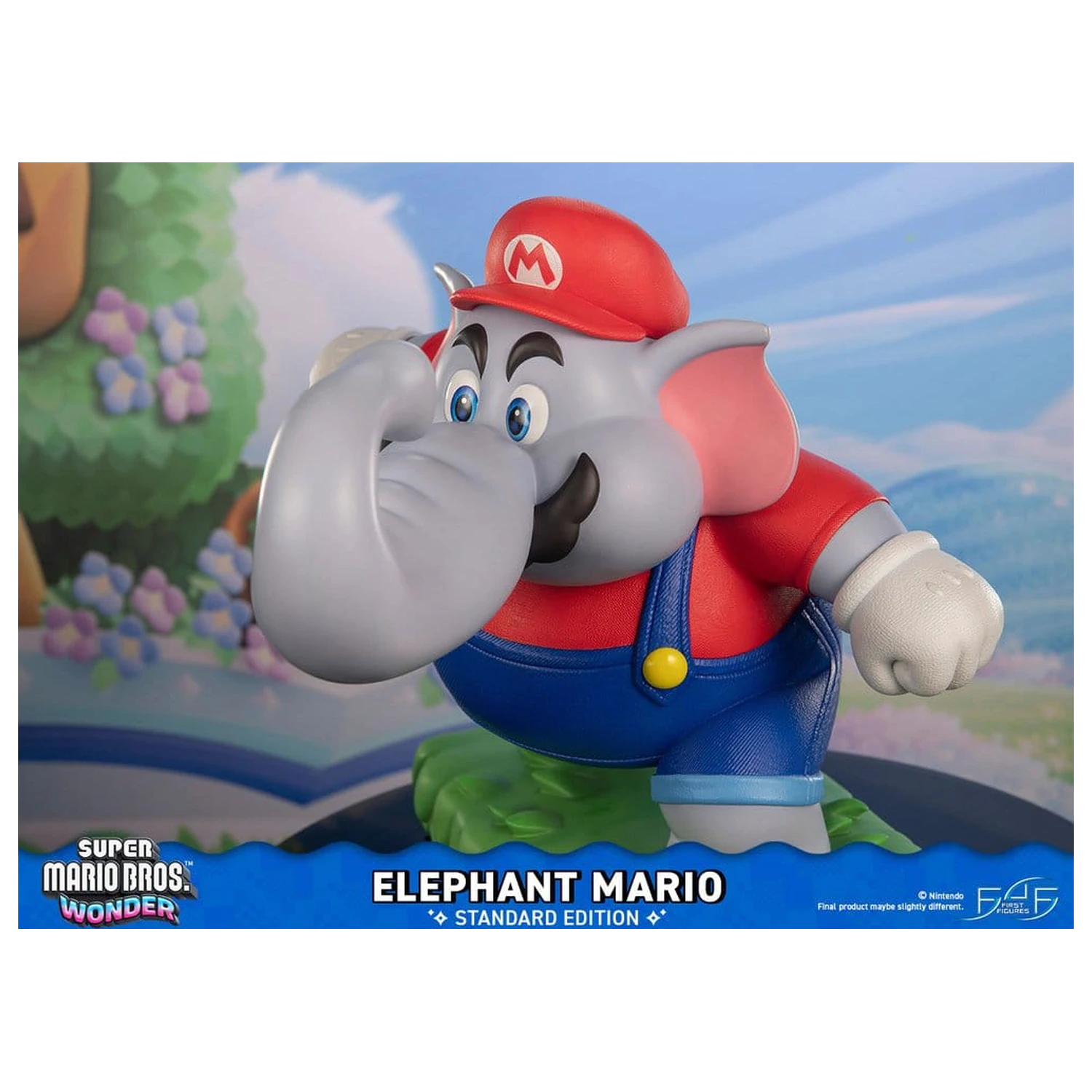 Super Mario Bros. Wonder Živicová socha Elephant Mario Standard Edition 43 cm produktová fotografia
