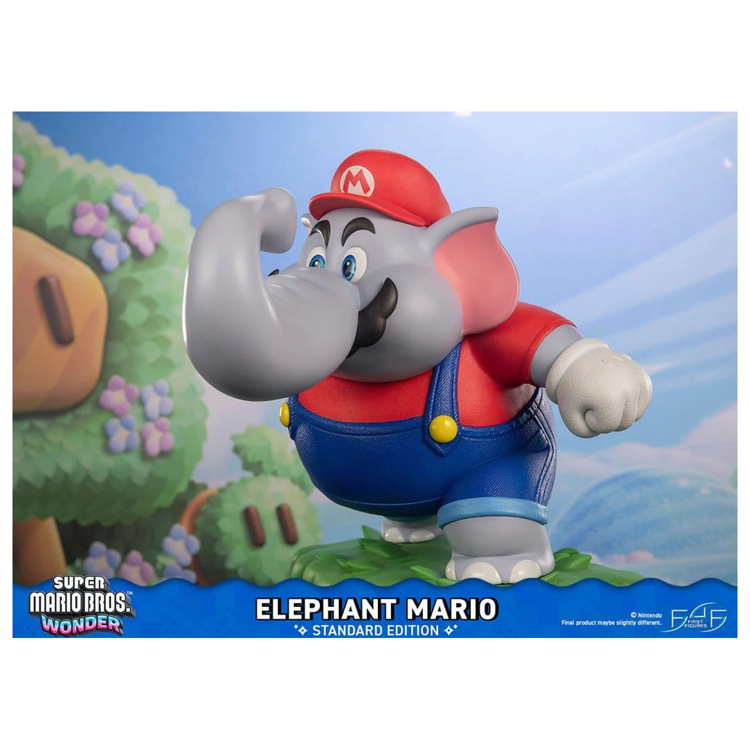 Super Mario Bros. Wonder Živicová socha Elephant Mario Standard Edition 43 cm produktová fotografia