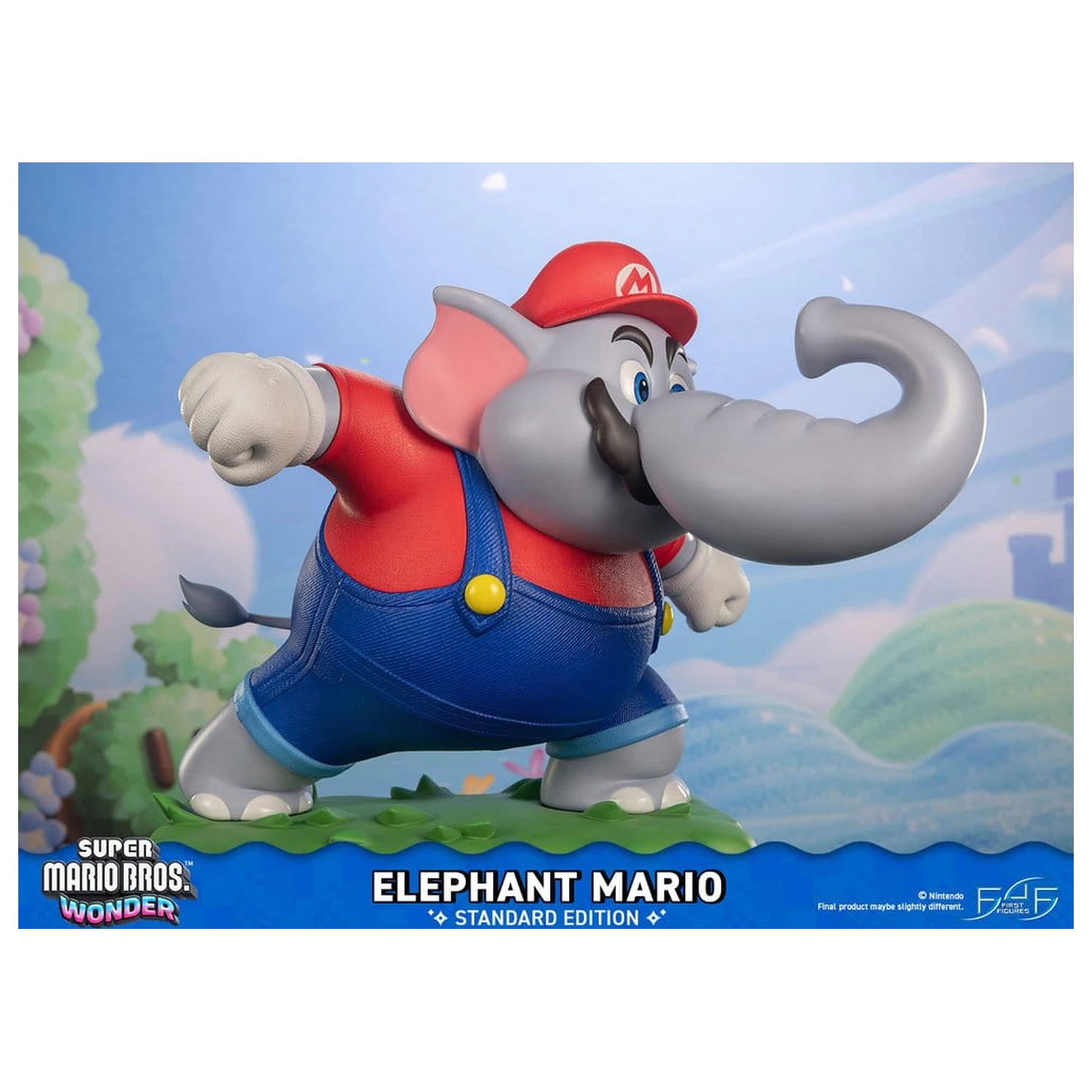 Super Mario Bros. Wonder Živicová socha Elephant Mario Standard Edition 43 cm produktová fotografia