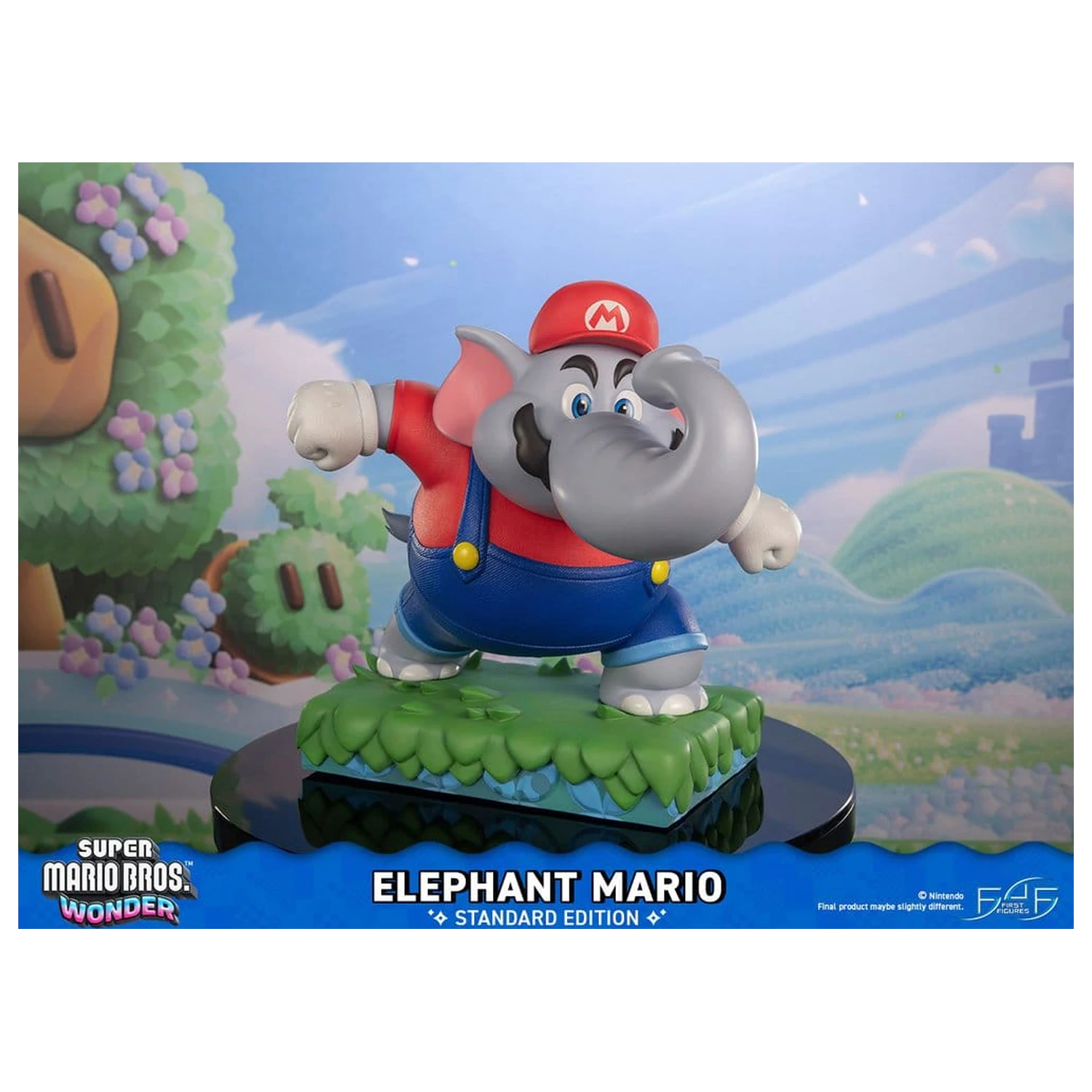 Super Mario Bros. Wonder Živicová socha Elephant Mario Standard Edition 43 cm produktová fotografia