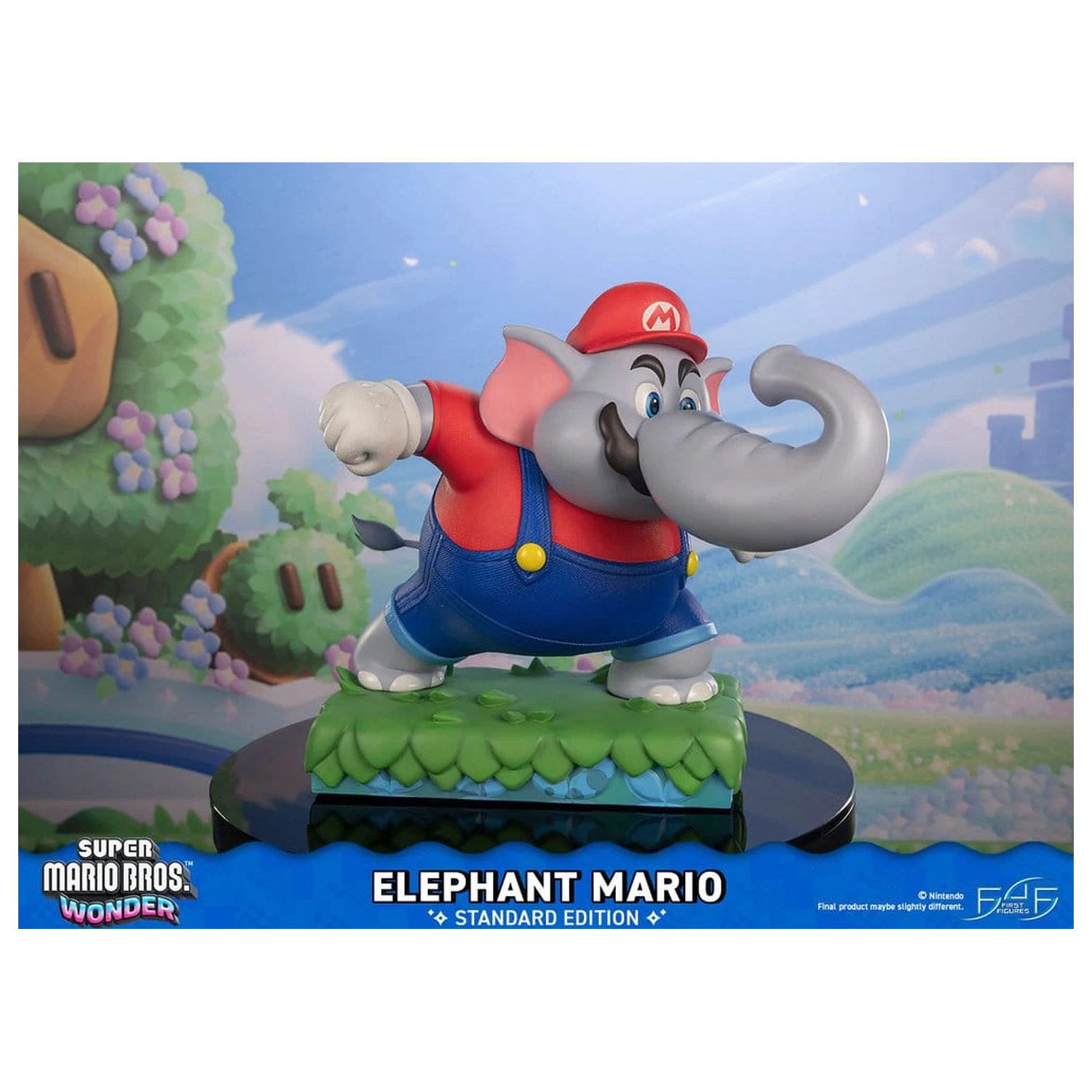 Super Mario Bros. Wonder Živicová socha Elephant Mario Standard Edition 43 cm produktová fotografia