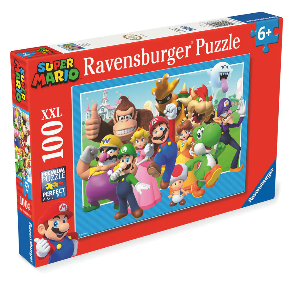 Super Mario Bros XXL puzzle 100 dielikov produktová fotografia