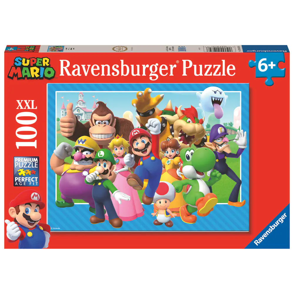 Super Mario Bros XXL puzzle 100 dielikov produktová fotografia
