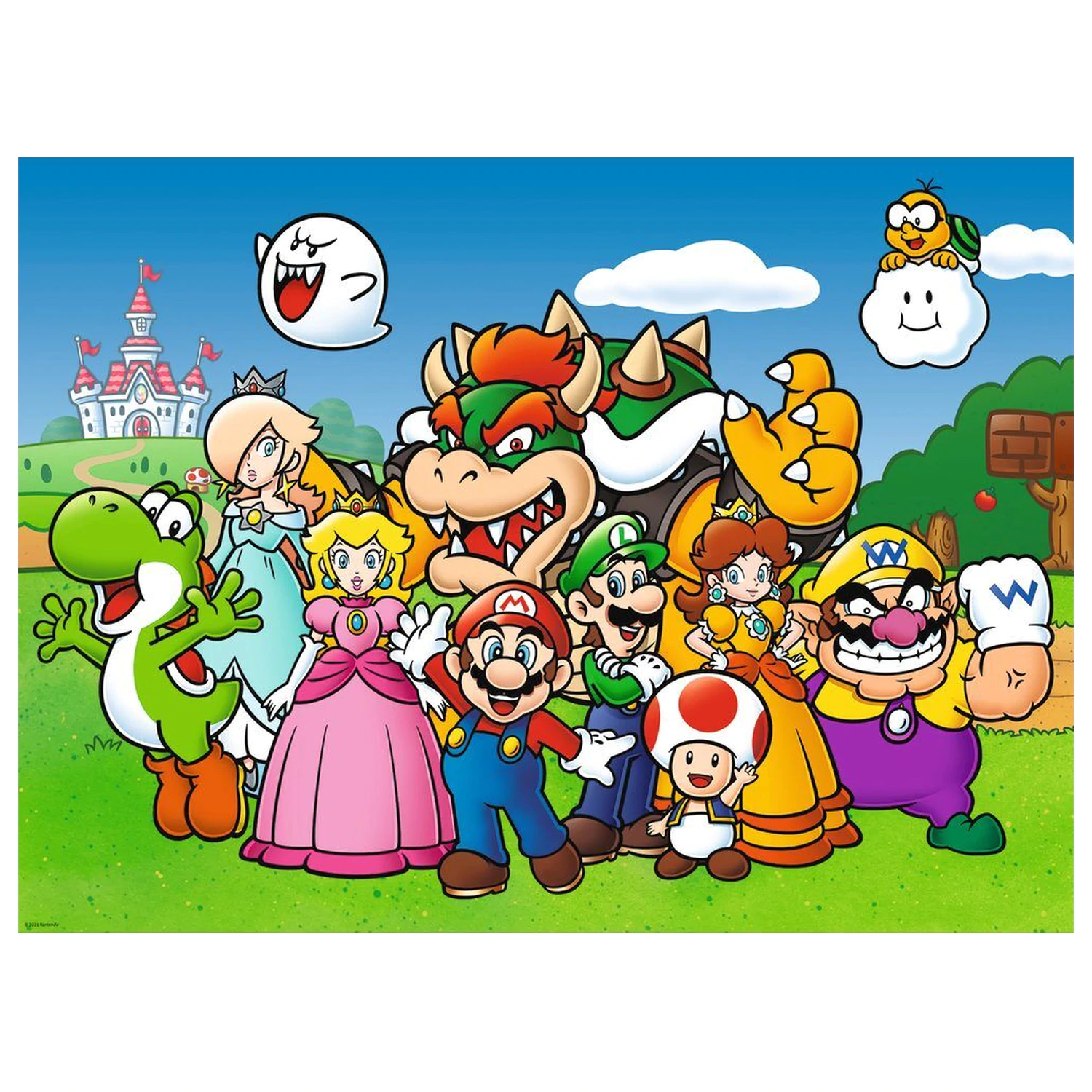 Super Mario Bros XXL puzzle 100ks produktová fotografia